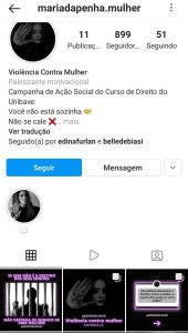 Acadêmicas criam perfil no Instagram